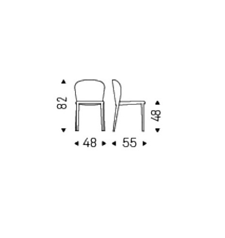 Стул Cattelan Italia Daisy Bianco Daisy Daisy 971