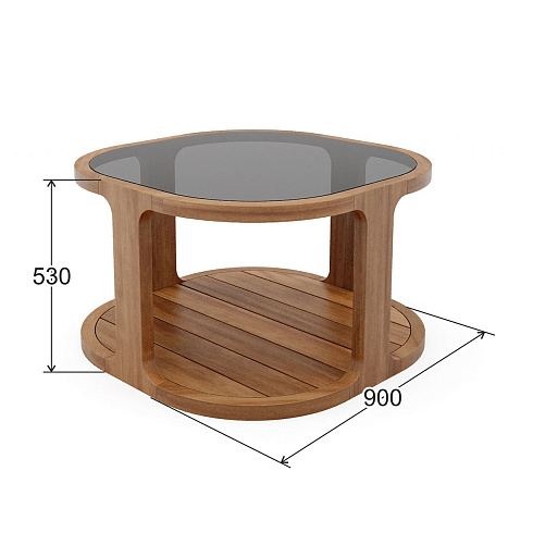 Приставной столик Delight Collection Outdoor Mojo Mojo Mojo Coffetable d90 h53