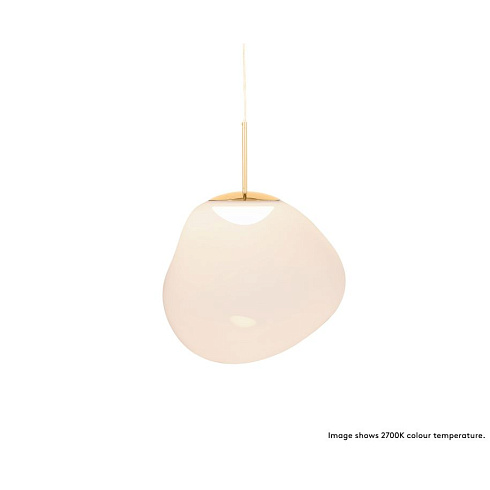 Подвесной светильник Tom Dixon Melt Opal/Gold Led Melt MES03OPG-PEUM2