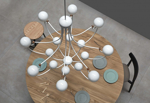 Люстра MM Lampadari 7210/16 V0199 DOTS