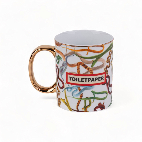 Кружка Seletti Snakes Toiletpaper Mug 17221