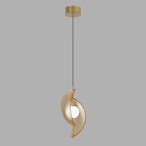 Подвесной светильник Delight Collection MD24030035-1A brass/amber MD24030035