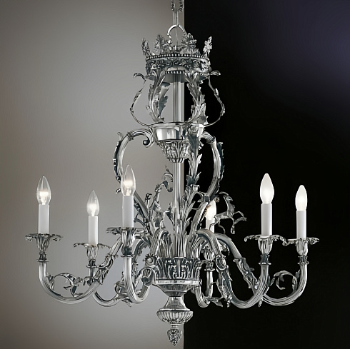 Люстра Arizzi 172/6 Antique silver plate 172