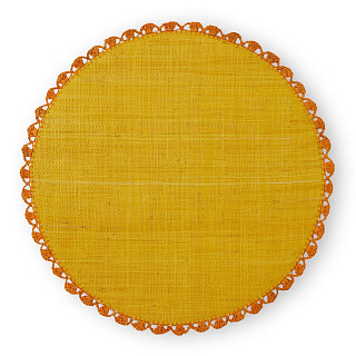 Merletto Yellow set of 2