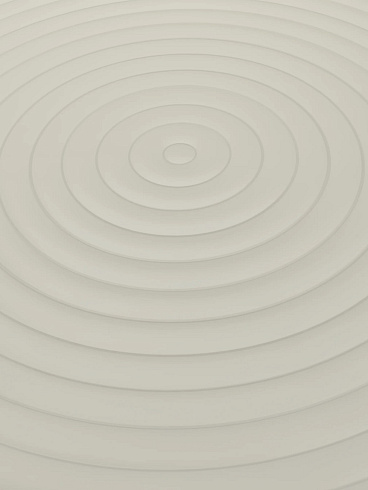 Стол Tom Dixon Groove Small Round Putty Groove GRRT02PU-M1