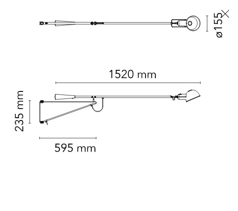 Настенный светильник Flos 265 Small Chromatica 265 A0320099 Настенный светильник Flos 265 Small Chromatica 265 A0320099