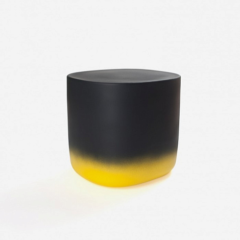 Приставной столик Moustache Touch 2 yellow black Touch DB 02 gradient yellow black