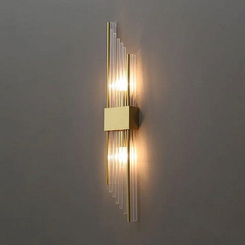 Настенный светильник Delight Collection 88067W brass Wall lamp