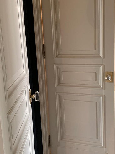 Дверная ручка Tyrons Milano Door Handles 74-FC-С-Sh-SB-P