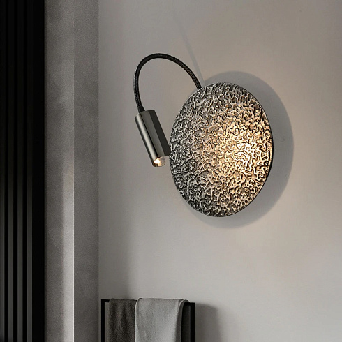 Настенный светильник Delight Collection MT9114-1W silver Wall lamp