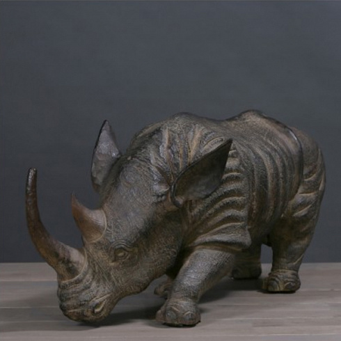 Статуэтка Ateliers C&S Davoy Rhino Terracotta Extraordinary Voyages OD762