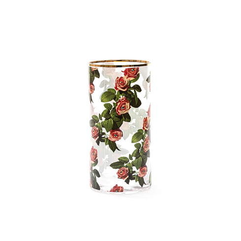 Ваза Seletti Roses Medium Toiletpaper Glass Vase 14173
