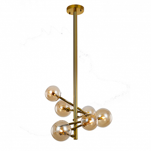 Люстра Delight Collection MX19009070-6B gold Globe Mobile