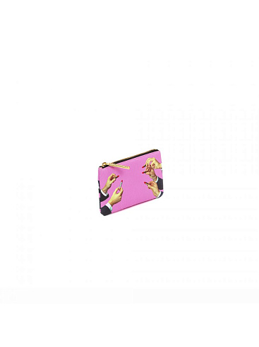 Кошелек Seletti Lipsticks Pink Toiletpaper Bag 02513