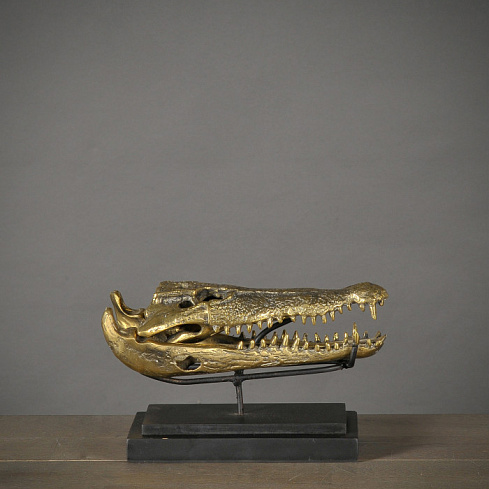 Статуэтка Ateliers C&S Davoy Gold Crocodile Head S Extraordinary Voyages BDIV110/S/D gold
